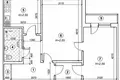 Mieszkanie 2 pokoi 52 m² Ryga, Łotwa