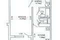 1 room apartment 33 m² Minsk, Belarus