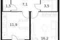 Wohnung 1 zimmer 42 m² Moskau, Russland
