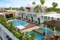 Complejo residencial New luxury Aqua Flora Residence with gardens, swimming pools and a kids' adventure park, Al Barsha South, Dubai, UAE