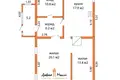 House 74 m² Krupicki sielski Saviet, Belarus