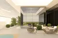Residential complex New Cresswell Residences with a swimming pool and a garden close to the airport, Dubai South, Dubai, UAE