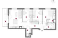 Appartement 4 chambres 81 m² Varsovie, Pologne