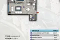 Apartamento 2 habitaciones 57 m² Oba, Turquía
