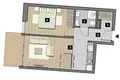 2 room apartment 41 m² Krakow, Poland