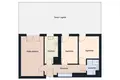 Apartamento 3 habitaciones 56 m² Varsovia, Polonia