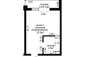 1 room apartment 27 m² Minsk, Belarus