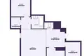 Квартира 2 комнаты 71 м² Логойск, Беларусь