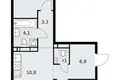 Wohnung 3 zimmer 60 m² Wnukowo, Russland