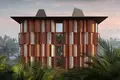 Residential complex Complex of apartments and townhouses with swimming pools and green landscape, Ubud, Bali, Indonesia