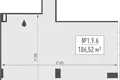 Oficina 187 m² en Moscú, Rusia