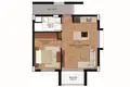 Квартира 2 комнаты 51 м² Аксу, Турция