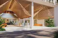 Complexe résidentiel Modern residential complex with a large swimming pool opposite a shopping center in Chalong, Phuket, Thailand