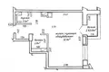 1 bedroom apartment 40 m² Minsk, Belarus