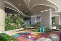 Complexe résidentiel New high-rise residence with a swimming pool, a water park and a panoramic view of the ocean, Jomtien, Pattaya, Thailand