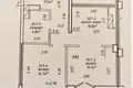 Appartement 2 chambres 52 m² Minsk, Bélarus