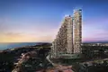 Complexe résidentiel New high-rise residence with a swimming pool, a water park and a panoramic view of the ocean, Jomtien, Pattaya, Thailand