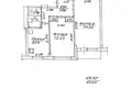 2 room apartment 48 m² Vitsebsk, Belarus