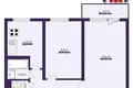 Wohnung 2 zimmer 38 m² Soligorsk, Belarus