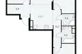Appartement 4 chambres 81 m² Moscou, Russie