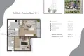 Apartamento 2 habitaciones 62 m² Región del Mediterráneo, Turquía