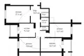 4 room apartment 82 m² Muchaviecki sielski Saviet, Belarus
