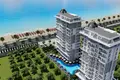 Appartement dans un nouvel immeuble Appartements élégants avec vue sur la mer à Mahmutlar, Alanya