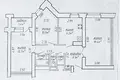 Apartamento 3 habitaciones 66 m² Minsk, Belarús