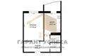 Appartement 1 chambre 45 m² Muchaviecki sielski Saviet, Bélarus