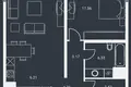 Mieszkanie 2 pokoi 67 m² Ryga, Łotwa