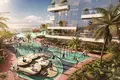 Complexe résidentiel New Safa Gate Residence with spa areas and green gardens close to Burj Khalifa, Safa Park, Dubai, UAE