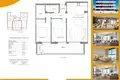 Penthouse z 2 sypialniami 90 m² Benijofar, Hiszpania