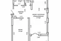 2 room apartment 70 m² Minsk, Belarus