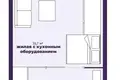 Квартира 1 комната 46 м² Минск, Беларусь