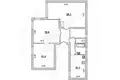 3 room apartment 83 m² Brest, Belarus