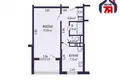 Appartement 1 chambre 33 m² Minsk, Bélarus