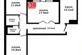 Квартира 3 комнаты 78 м² Минск, Беларусь