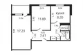 Apartamento 2 habitaciones 49 m² Minsk, Belarús