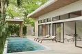 Complexe résidentiel New complex of villas with swimming pools and gardens in the center of Bo Phut, Samui, Thailand