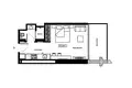 1 room apartment 38 m² Dubai, United Arab Emirates
