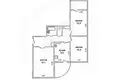 Wohnung 3 zimmer 67 m² Muchaviecki sielski Saviet, Belarus