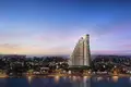 Complexe résidentiel New high-rise residence with a swimming pool, a water park and a panoramic view of the ocean, Jomtien, Pattaya, Thailand