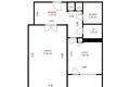 1 room apartment 38 m² Minsk, Belarus