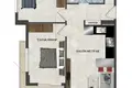 Mieszkanie 3 pokoi 92 m² Alanya, Turcja