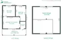 Maison 55 m² Dziescanski sielski Saviet, Bélarus