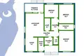 Casa 117 m² Svabski sielski Saviet, Belarús