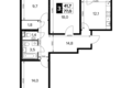 Квартира 3 комнаты 77 м² Сапроново, Россия