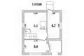 Haus 36 m² Muchaviecki sielski Saviet, Belarus