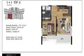 Apartamento 2 habitaciones 58 m² Mezitli, Turquía