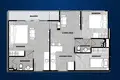 Квартира 3 спальни 76 м² Ви Чит, Таиланд